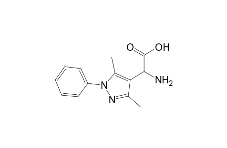 (3,5-Dimethyl-1-phenylpyrazol-4-yl)glycine