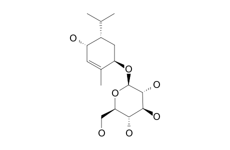 (3R,4S,6R)-PARA-MENTH-1-ENE-3,6-DIOL-6-O-BETA-D-GLUCOPYRANOSIDE