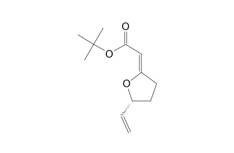 2-(1,1-DIMETHYLETHOXYCARBONYLMETHYLIDENE)-5-VINYL-TETRAHYDROFURAN