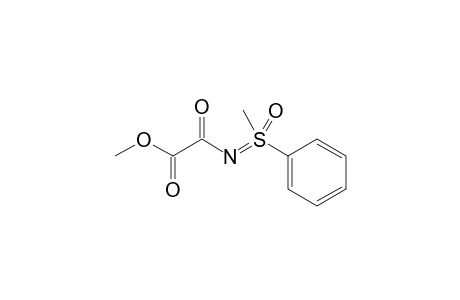 Methyl 2-{[methyl(oxo)(phenyl)-.lambda.6-sulfaneylidene]amino}-2-oxoacetate