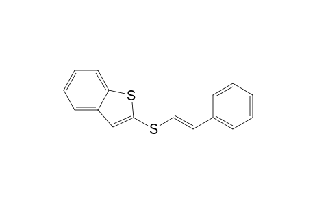 2-Benzo[b]thienyl .beta.-stryl sulfide