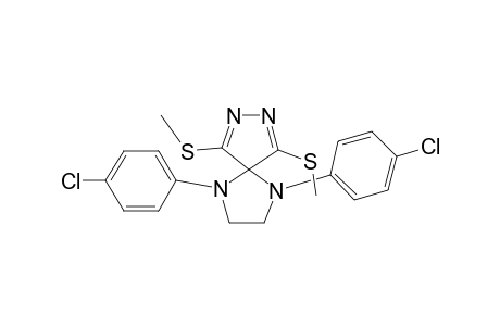 6,9-bis( Methylthio)-1,4-di( 4'-chlorophenyl)-1,4,7,8-tetraazaspiro[4.4]nona-6,8-diene