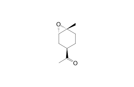 (+)-(4R)-t-4-Acetyl-r-1,2, -epoxy-1-methylcyclohexane