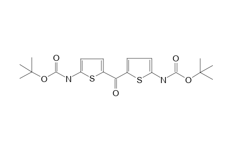 N-[5-[5-(tert-butoxycarbonylamino)thiophene-2-carbonyl]-2-thienyl]carbamic acid tert-butyl ester