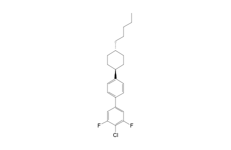 1-[(4-N-PENTYL)-CYCLOHEXYL]-4-(4-CHLORO-3,5-DIFLUOROPHENYL)-BENZENE