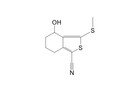4-hydroxy-3-(methylthio)-4,5,6,7-tetrahydrobenzo[c]thiophene-1-carbonitrile