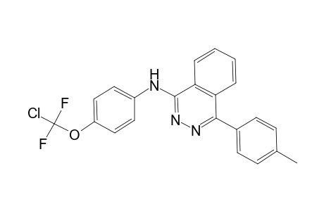 N-[4-[chloranyl-bis(fluoranyl)methoxy]phenyl]-4-(4-methylphenyl)phthalazin-1-amine