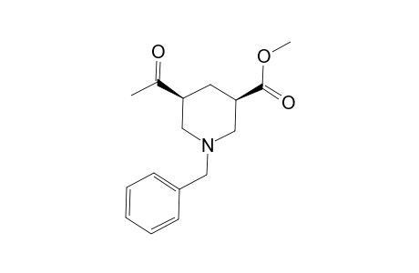 (3R,5S)-5-Acetyl-1-benzyl-piperidine-3-carboxylic acid methyl ester