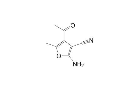 3-Furancarbonitrile, 4-acetyl-2-amino-5-methyl-