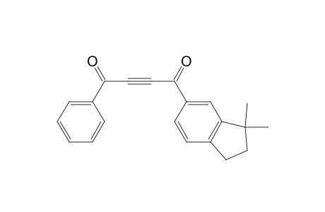 2-Butyne-1,4-dione, 1-(2,3-dihydro-3,3-dimethyl-1H-inden-5-yl)-4-phenyl-