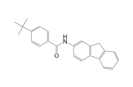benzamide, 4-(1,1-dimethylethyl)-N-(9H-fluoren-2-yl)-