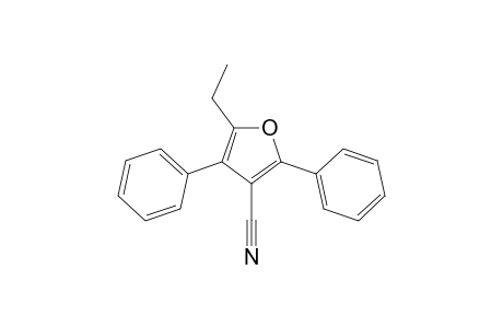 3-Furancarbonitrile, 5-ethyl-2,4-diphenyl-
