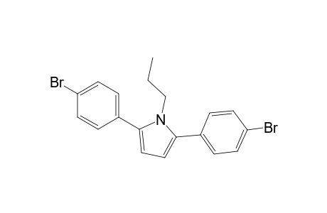 1H-Pyrrole, 2,5-bis(4-bromophenyl)-1-propyl-