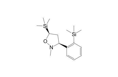 (3R*,5S*)-and(3R*,5R*)-2-Methyl-5-trimethylsilyl-3-(2-trimethylsilylphenyl)isoxazolidine