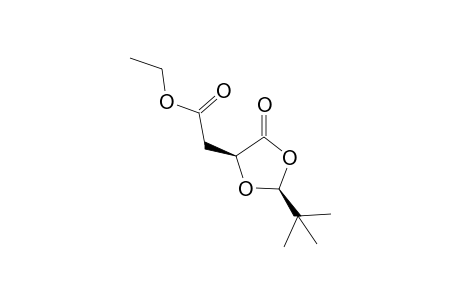 (2S,5S)-2-tert-Butyl-5-ethoxycarbonylmethyl-1,3-dioxolan-4-one