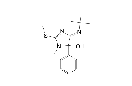 4-(tert-Butylimino)-5-hydroxy-1-methyl-2-(methylthio)-5-phenyl-2-imidazoline Hydrochloride