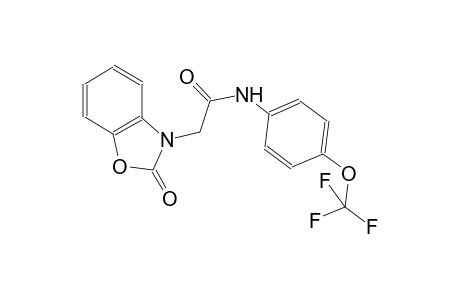 3-benzoxazoleacetamide, 2,3-dihydro-2-oxo-N-[4-(trifluoromethoxy)phenyl]-