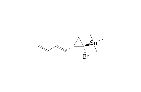 Stannane, [1-bromo-2-(1,3-butadienyl)cyclopropyl]trimethyl-, [1.alpha.,2.beta.(E)]-