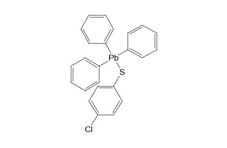 [(p-CHLOROPHENYL)THIO]TRIPHENYLLEAD