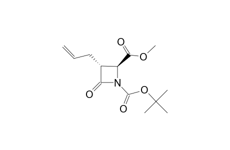 1-Tert-Butyl 2-Methyl (2S,3R)-3-Allyl-4-oxoazetidine-1,2-dicarboxylate