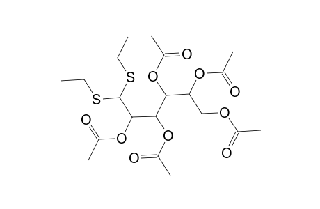 D-Galactose, diethyl mercaptal, pentaacetate