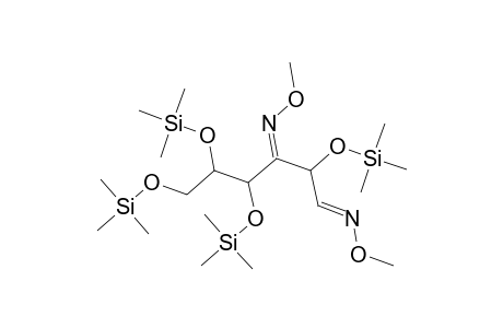 ribo-Hexos-3-ulose, 2,4,5,6-tetrakis-O-(trimethylsilyl)-, bis(O-methyloxime)