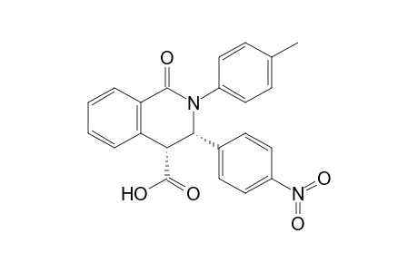 (3S,4R)-1-keto-3-(4-nitrophenyl)-2-(p-tolyl)-3,4-dihydroisoquinoline-4-carboxylic acid