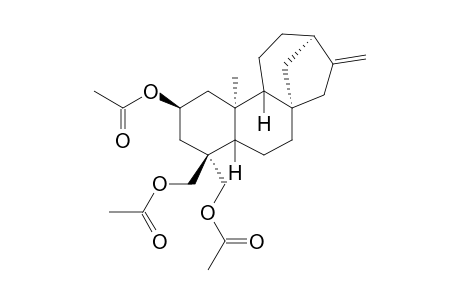 (2.beta., 5.xi., 9.xi.)-Kaur-16-ene-2,18,19-triol, 3ac derivative