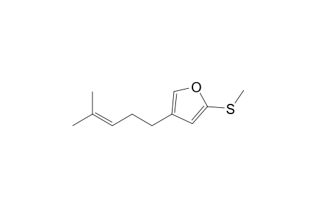 Furan, 4-(4-methyl-3-pentenyl)-2-(methylthio)-