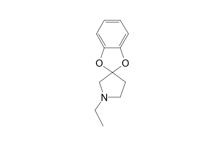 1'-Ethylspiro[1,3-benzodioxole-2,3'-pyrrolidine]