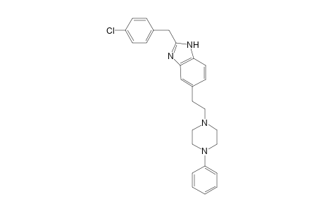 2-(4-chlorobenzyl)-6-[2-(4-phenylpiperazino)ethyl]-1H-benzimidazole