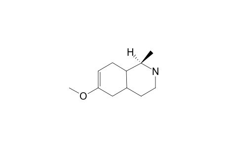 1-METHYL-6-METHOXY-OCTAHYDRO-1,2,3,4,5,8,9,10-ISOQUINOLINE