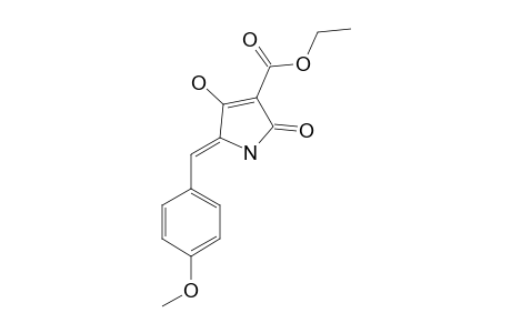 5-(4'-METHOXYBENZYLIDENE)-3-ETHOXYCARBONYL-TETRAMIC-ACID