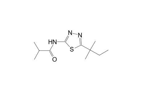2-methyl-N-(5-tert-pentyl-1,3,4-thiadiazol-2-yl)propanamide