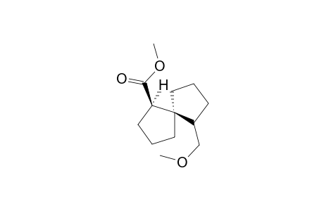 Methyl cis,cis-6-Methoxymethylspiro[4.4]nonane-1-carboxylate
