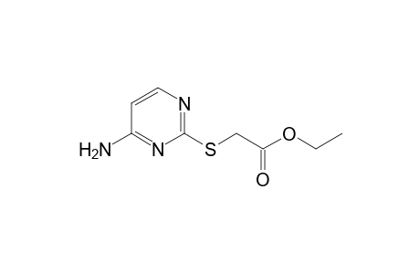 Acetic acid, [(4-amino-2-pyrimidinyl)thio]-, ethyl ester