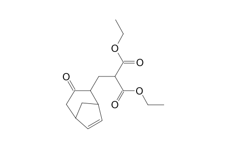 Diethyl ((3-oxobicyclo[3.2.1]oct-6-en-2-yl)methyl)-propanedioate