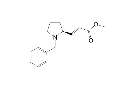 (2S)-(N-BENZYL)-2-[(E)-METHOXYCARBONYL-ETHENYL]-PYRROLIDINE