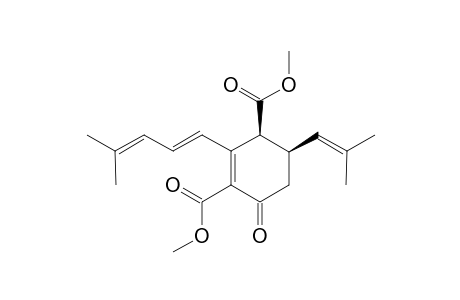 DIMETHYL-4-(4-METHYLPENTA-1,3-DIENYL)-2-(2-METHYLPROP-1-ENYL)-6-OXOCYCLOHEX-1-ENE-1,3-DICARBOXYLATE