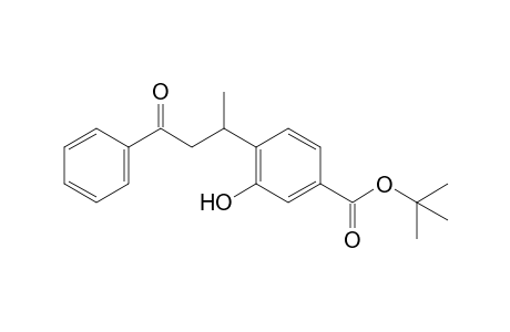 3-(tert-Butoxycarbonyl)-6-(3-benzoylprop-2-yl)phenol