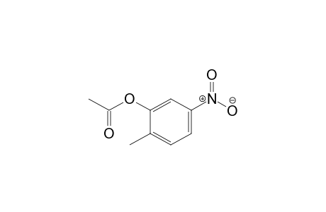 Phenol, 2-methyl-5-nitro-, acetate (ester)