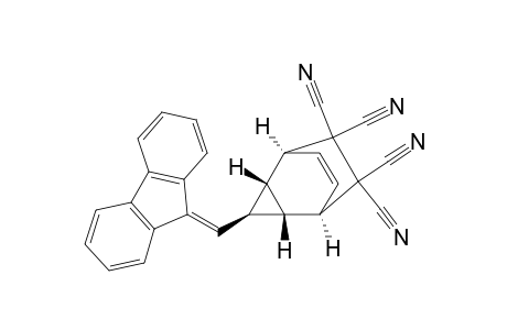 Tricyclo[3.2.2.02,4]non-8-ene-6,6,7,7-tetracarbonitrile, 3-(9H-fluoren-9-ylidenemethyl)-, (1.alpha.,2.beta.,3.beta.,4.beta.,5.alpha.)-