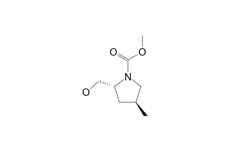 (RAC)-TRANS-1-BENZOYL-GLYCINE-4-METHYLPYRROLIDINE-2-CARBOXYLIC-ACID-METHYLESTER