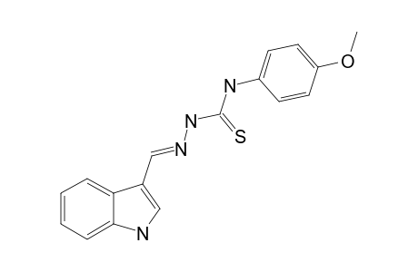 INDOLE-3-CARBOXALDEHYDE-4-(PARA-METHOXY-PHENYL)-THIOSEMICARBAZONE