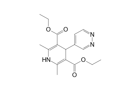 Diethyl 2,6-Dimethyl-4-(4-pyridazinyl)-1,4-dihydropyridine-3,5-dicarboxylate