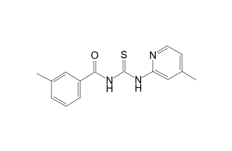 1-(3-Methyl-benzoyl)-3-(4-methyl-pyridin-2-yl)-thiourea