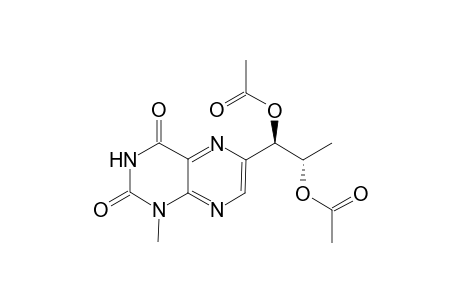 6-(1'R,2'S-Diacetoxypropyl)-1-methylpteridine-2,4-dione