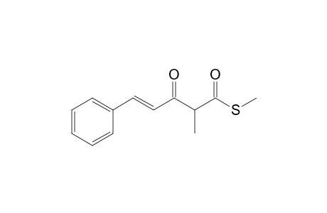 S-Methyl 3-oxo-5-phenyl-2-methyl-4-pentenethioate