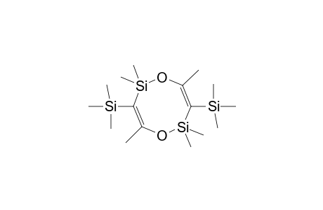 2,2,4,6,6,8-HEXAMETHYL-3,7-BIS-(TRIMETHYLSILYL)-1,5-DIOXA-2,6-DISILA-3,7-CYCLOOCTADIENE