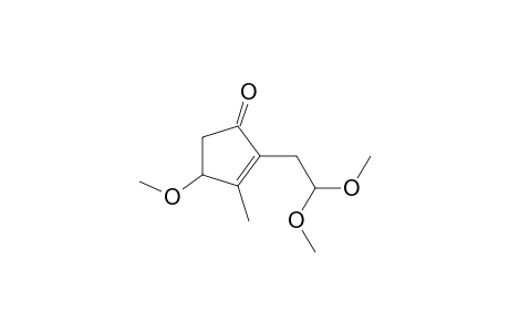 4-Methoxy-2-methoxymethoxyethyl-3-methylcyclopent-2-en-1-one